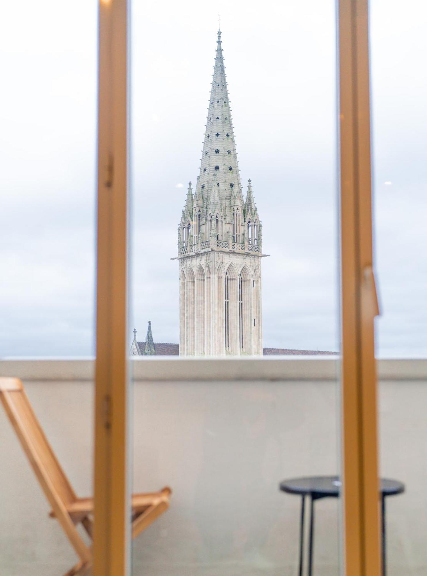 Appt Premium Centre Chateau Terrasse 2 Chambres 6P Vue Exceptionnelle Caen Exteriör bild